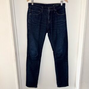 Roark Revival Hwy 133 Jeans Standard Slim Fit 30 X 32 Dark Rinse Raw Denim EUC